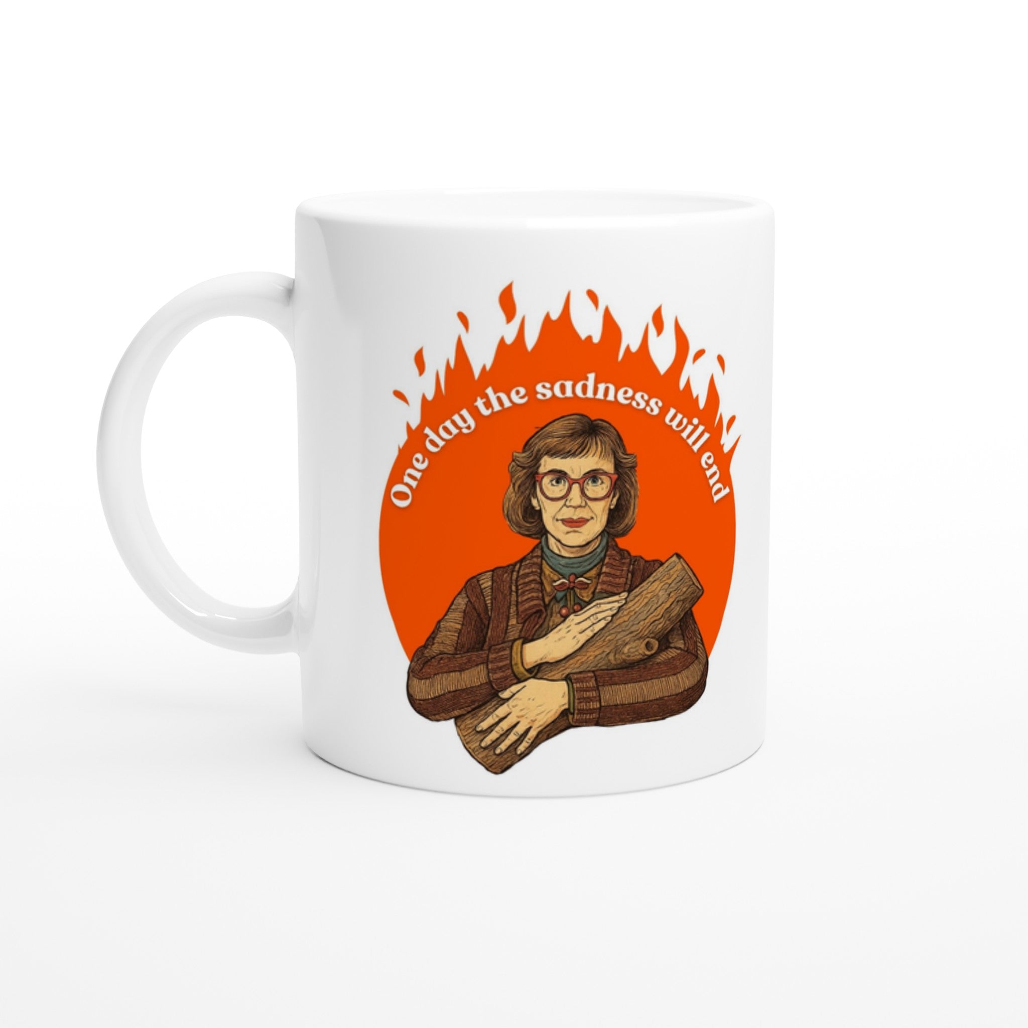 The Log Lady inspired Mug