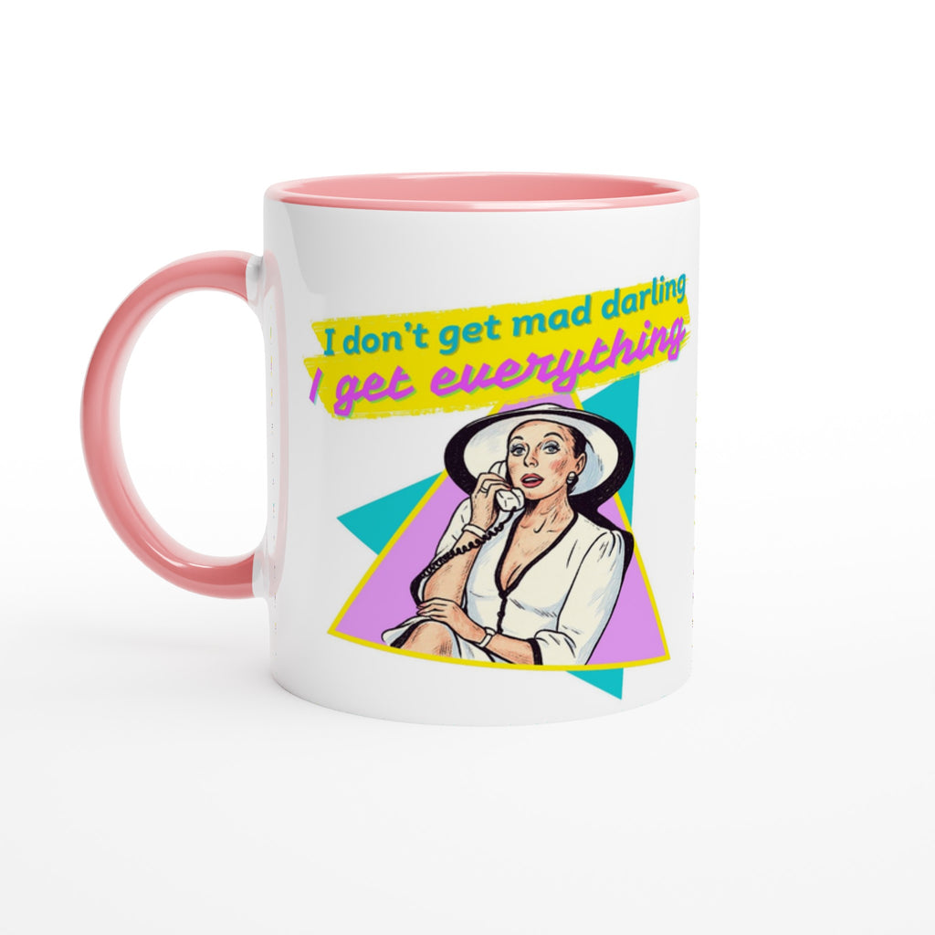 Alexis Dynasty Mug Darling Pink and White