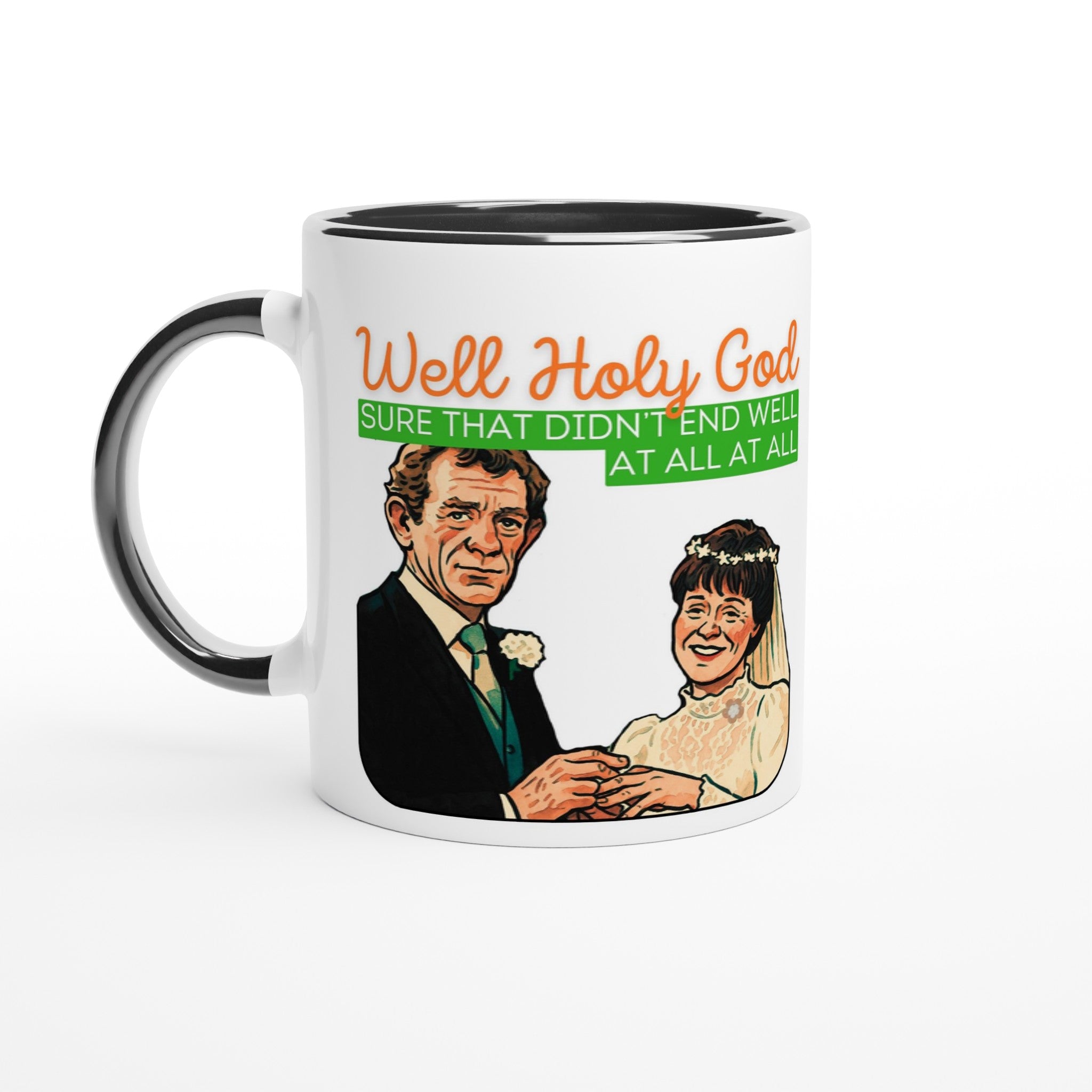 Biddy and Miley Mug Glenroe B and W