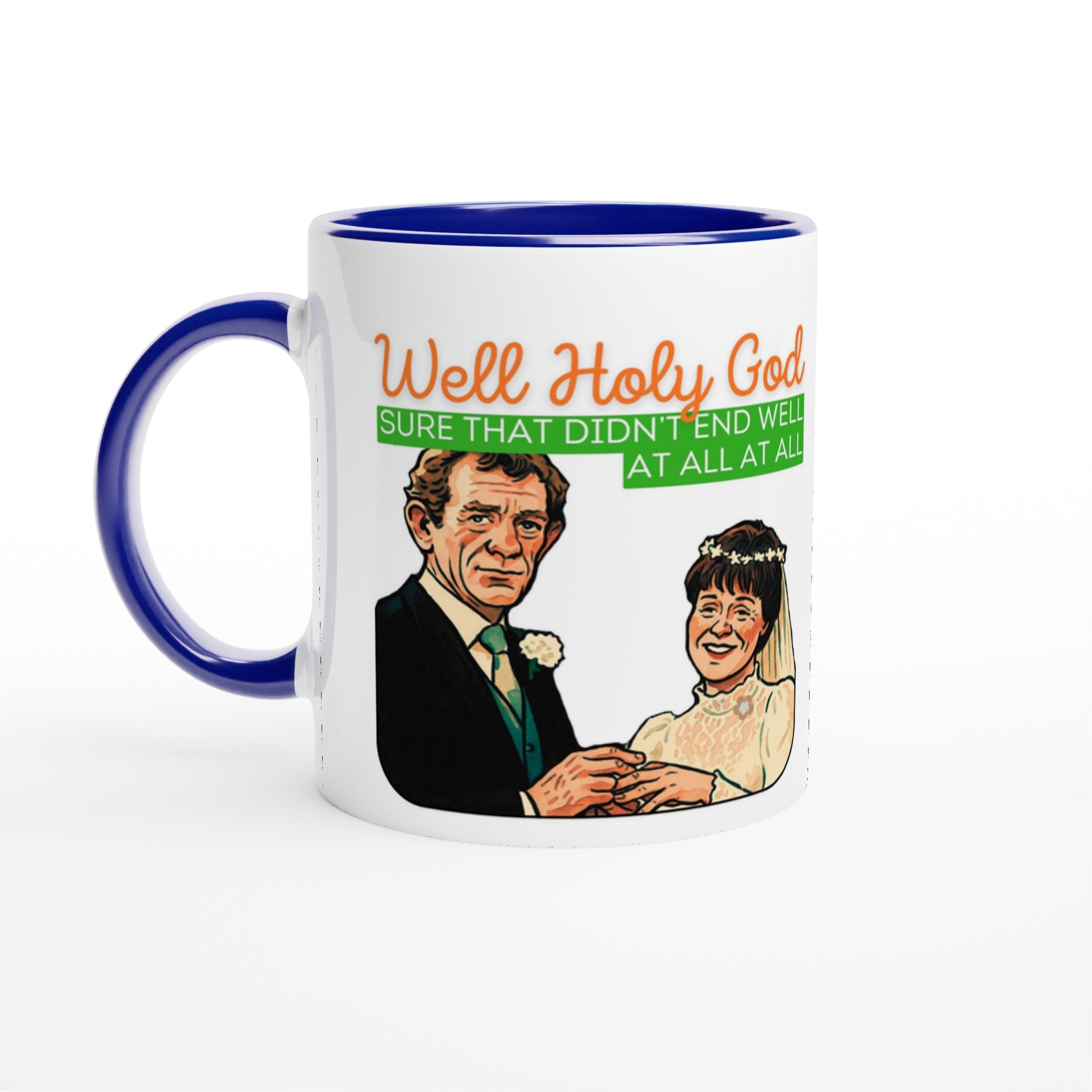 Biddy and Miley Mug Glenroe Blue
