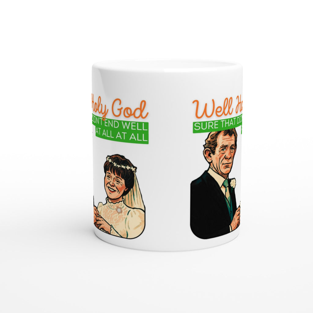 Biddy and Miley Mug Glenroe Side Angle