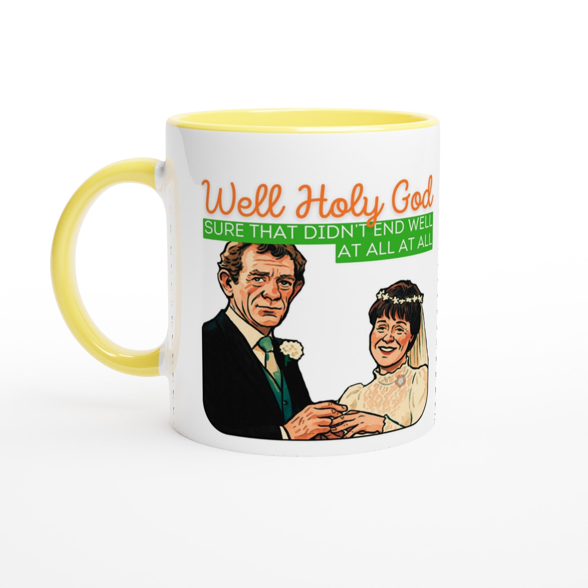 Biddy and Miley Mug Glenroe Yellow