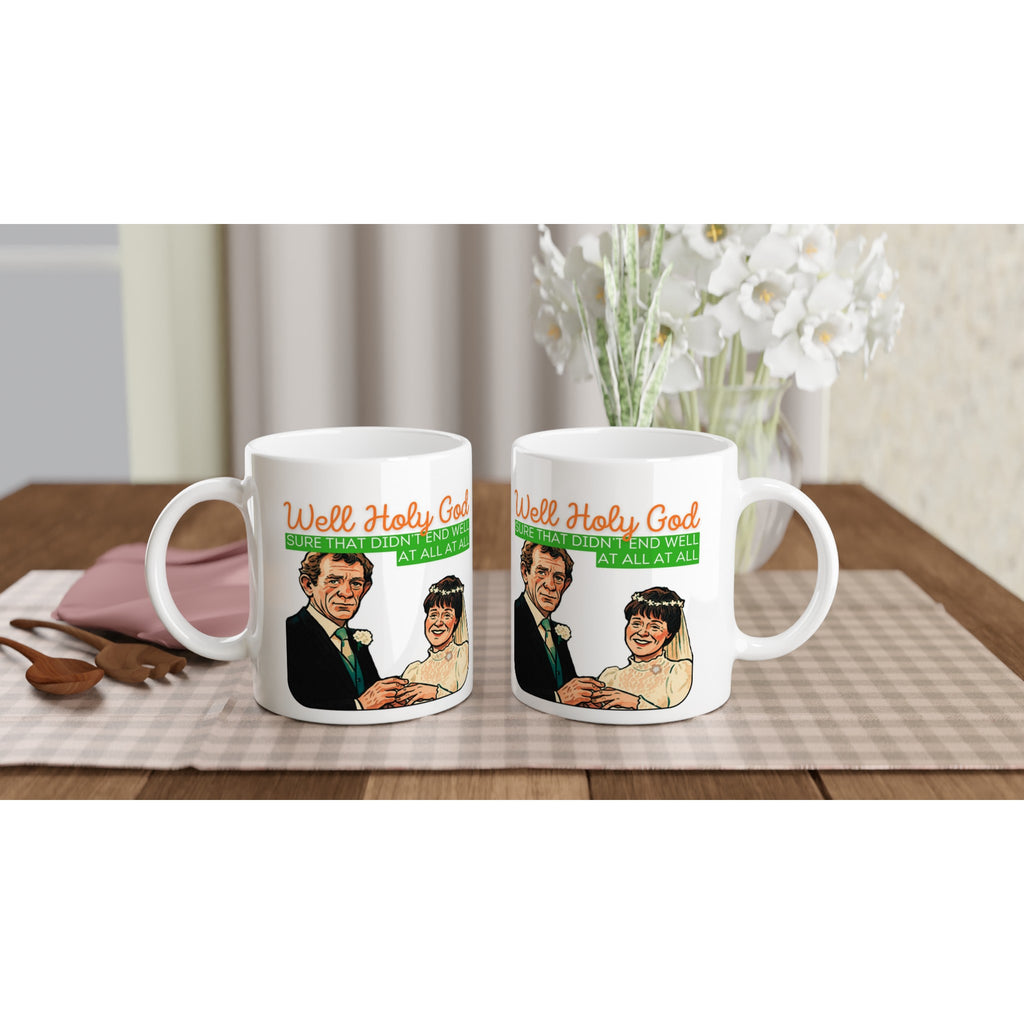 Biddy and Miley Mug Glenroe on your coffee table