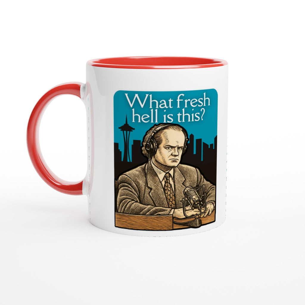Dr Frasier Crane Seattle Mug Red