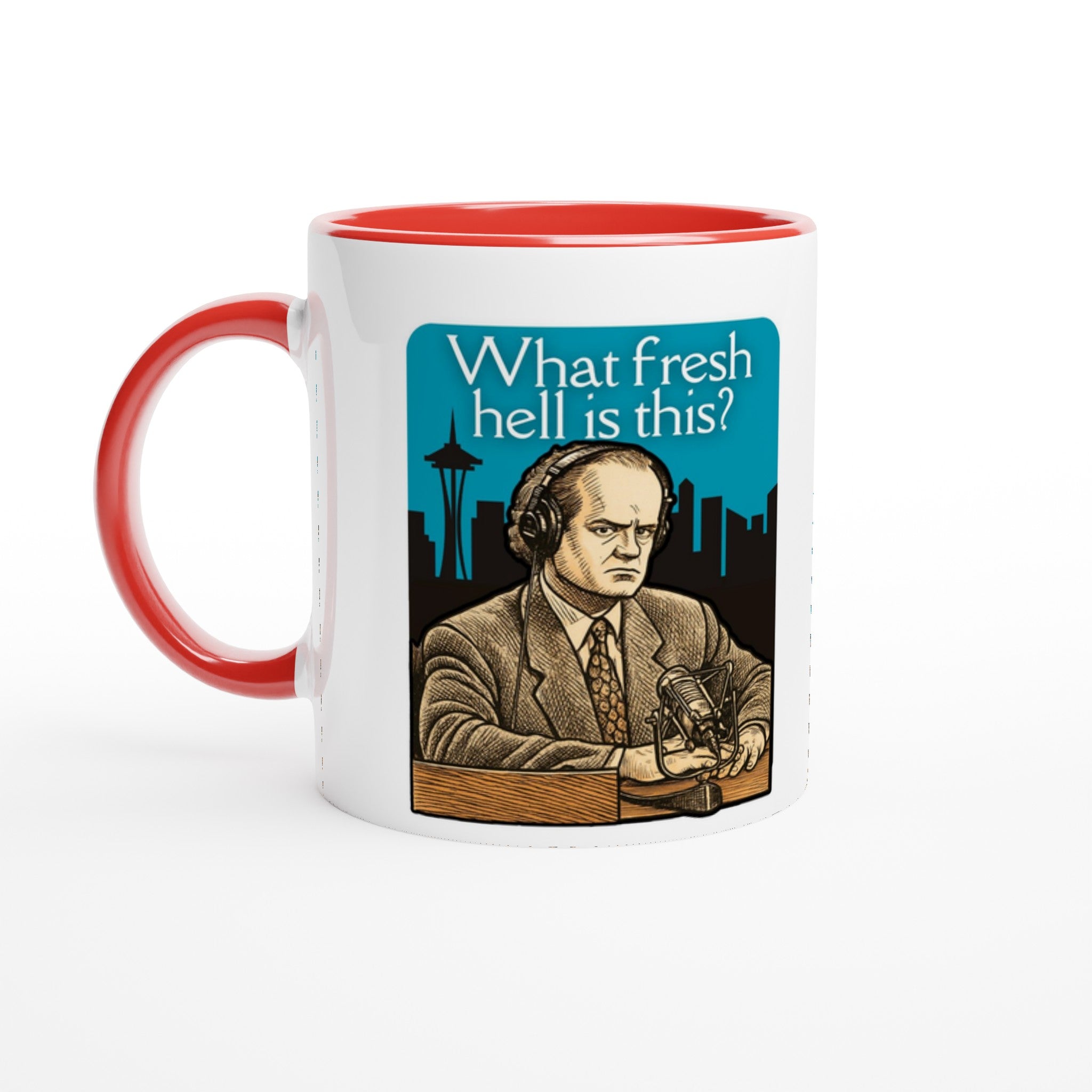 Dr Frasier Crane Seattle Mug Red