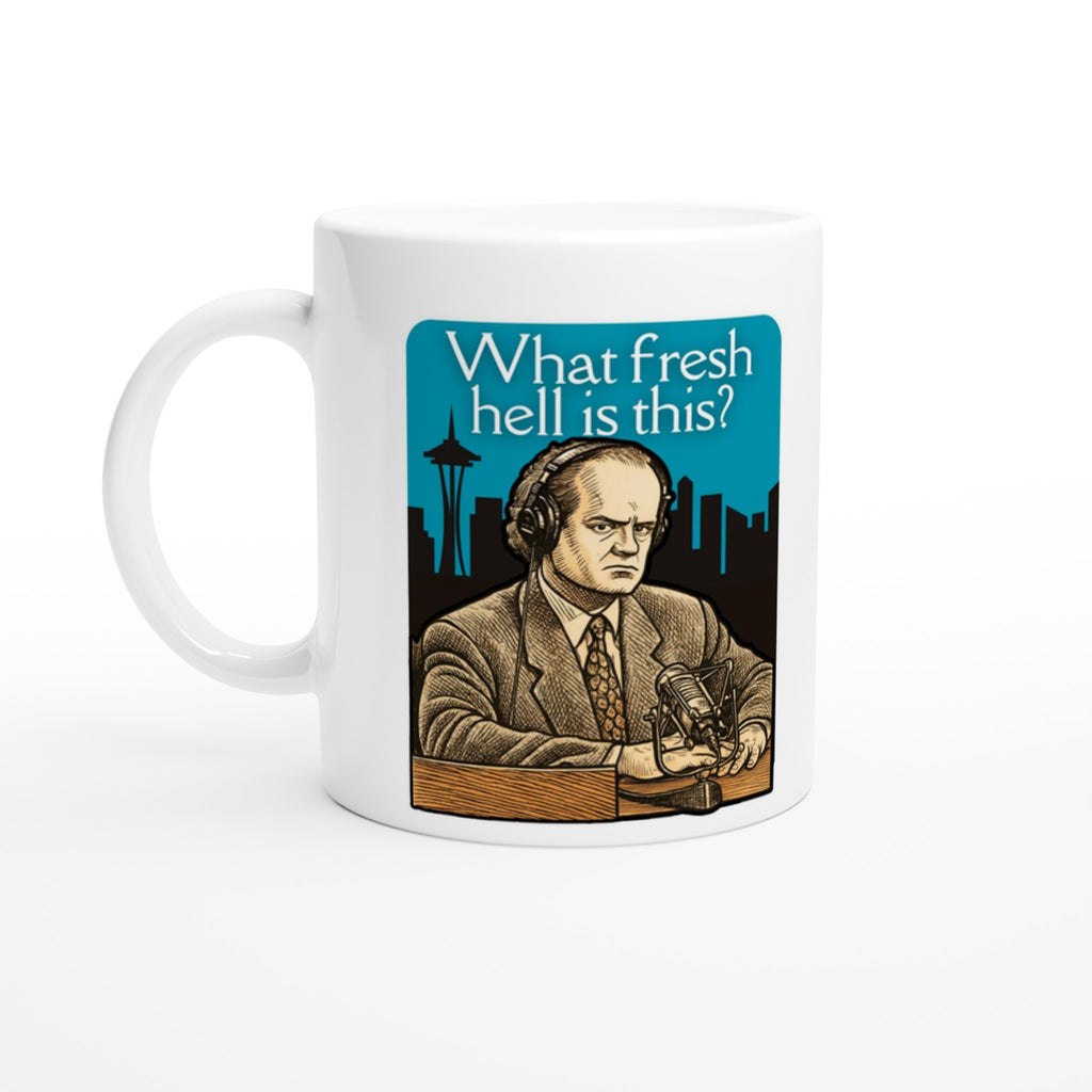 Dr Frasier Crane Seattle Mug White