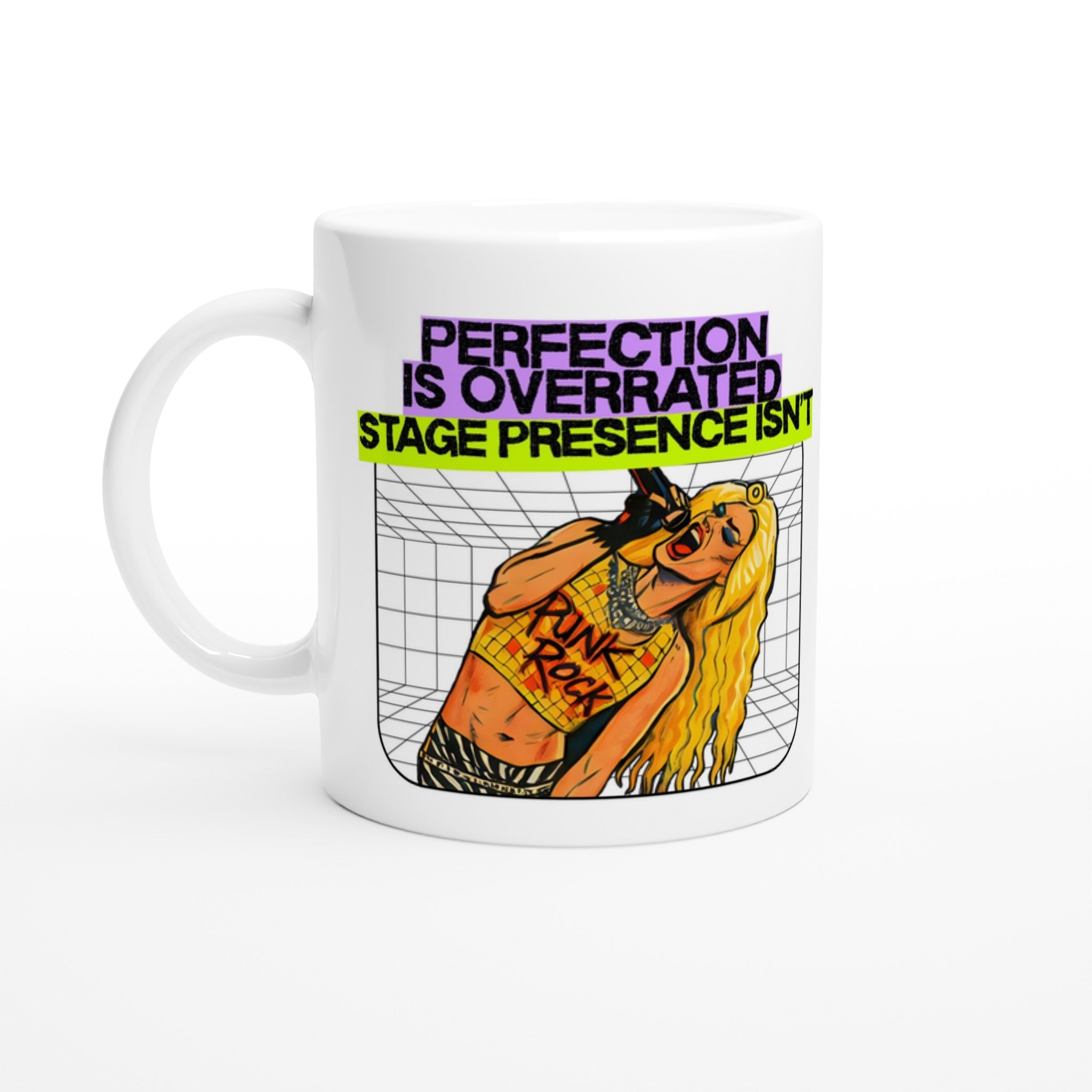 Hedwig and the Angry Inch rock musical by John Cameron Mitchell and Stephen Trask Mug