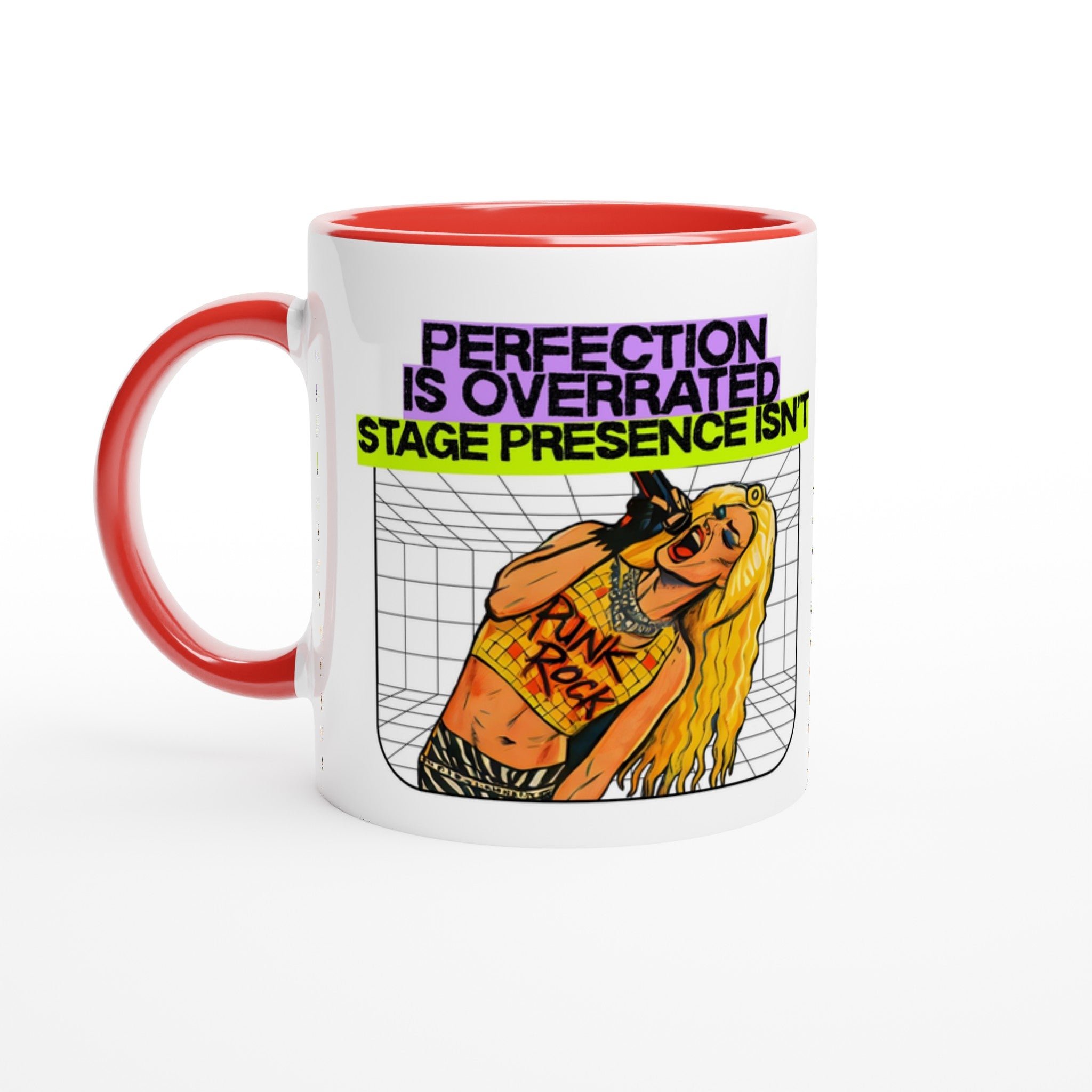 Hedwig and the Angry Inch rock musical by John Cameron Mitchell and Stephen Trask Mug Red