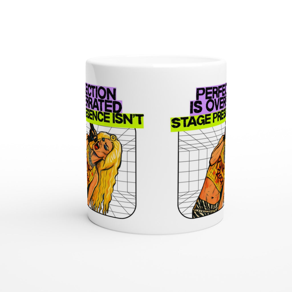 Hedwig and the Angry Inch rock musical by John Cameron Mitchell and Stephen Trask Mug side angle