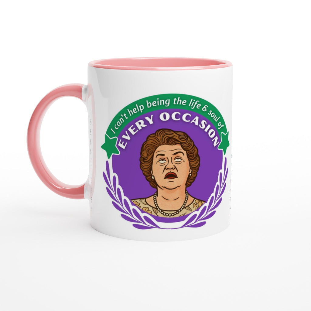 Hyacinth Bucket Mug for every Occasion Pink