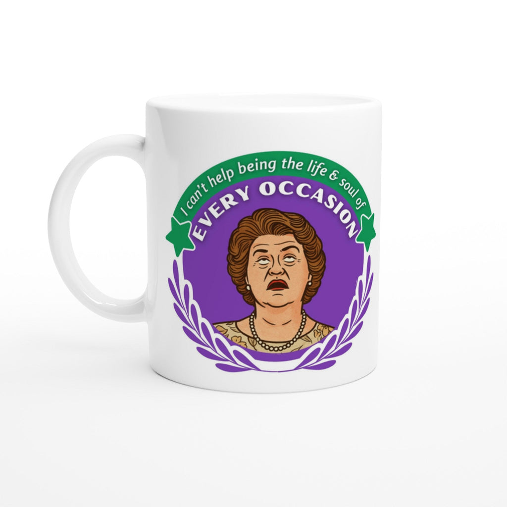 Hyacinth Bucket Mug for every Occasion White