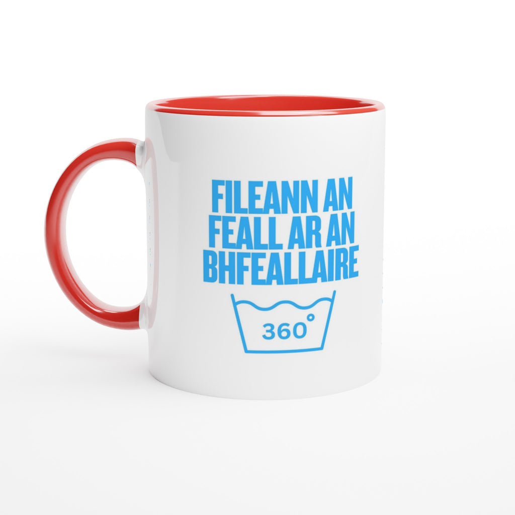 Karma Baby What Goes Around Comes Around Mug Red