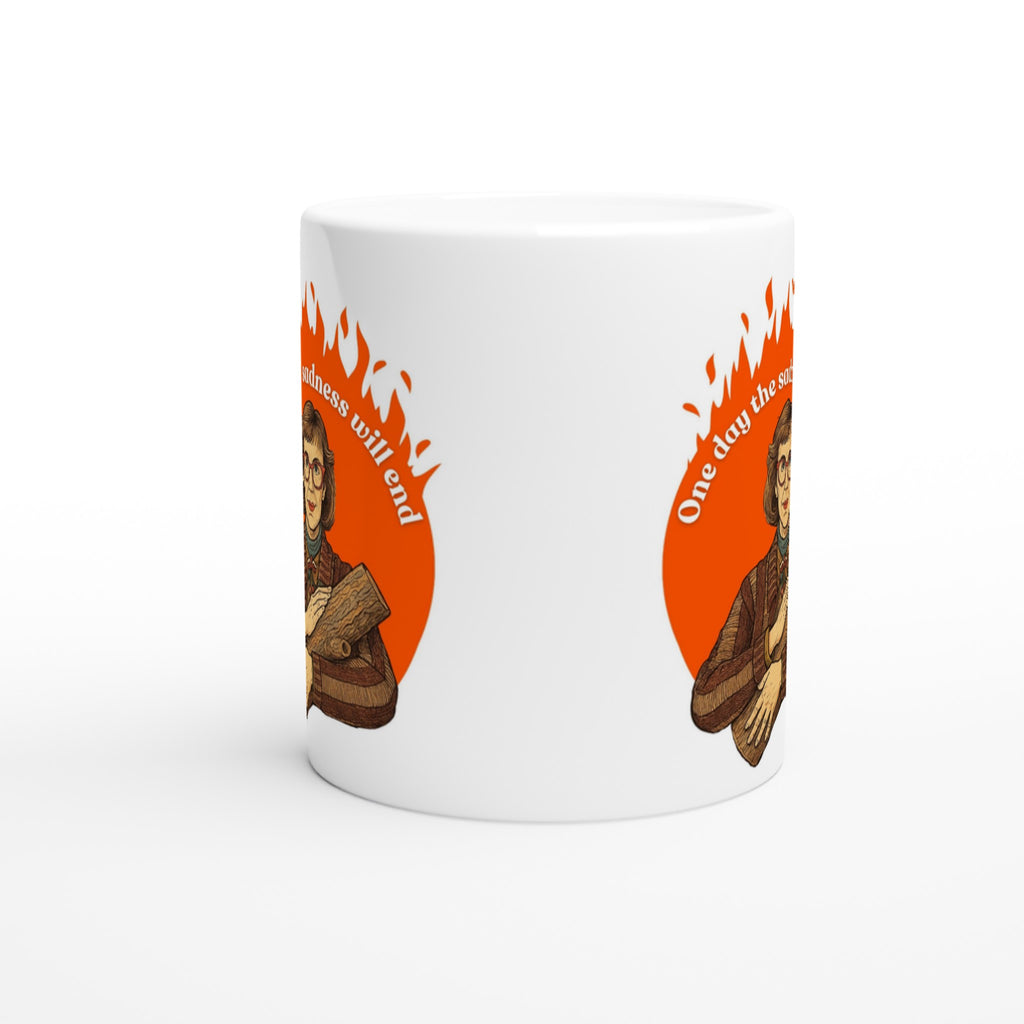Log Lady Twin Peaks Mug side angle