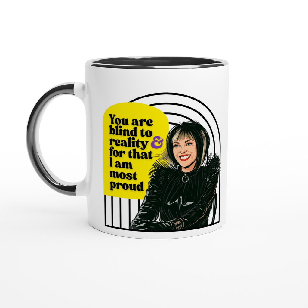 Moira Rose Schitts Creek Mug Black and White