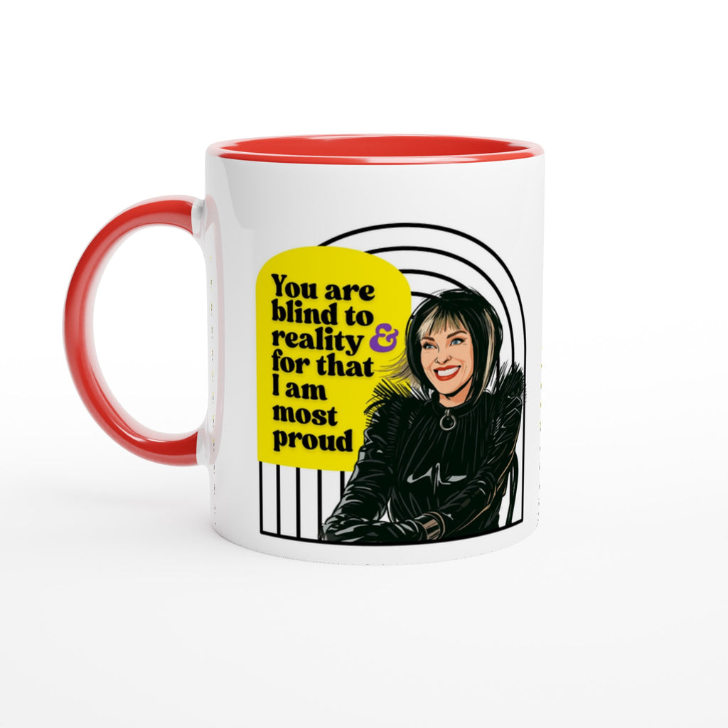 Moira Rose Schitts Creek Mug Red and White