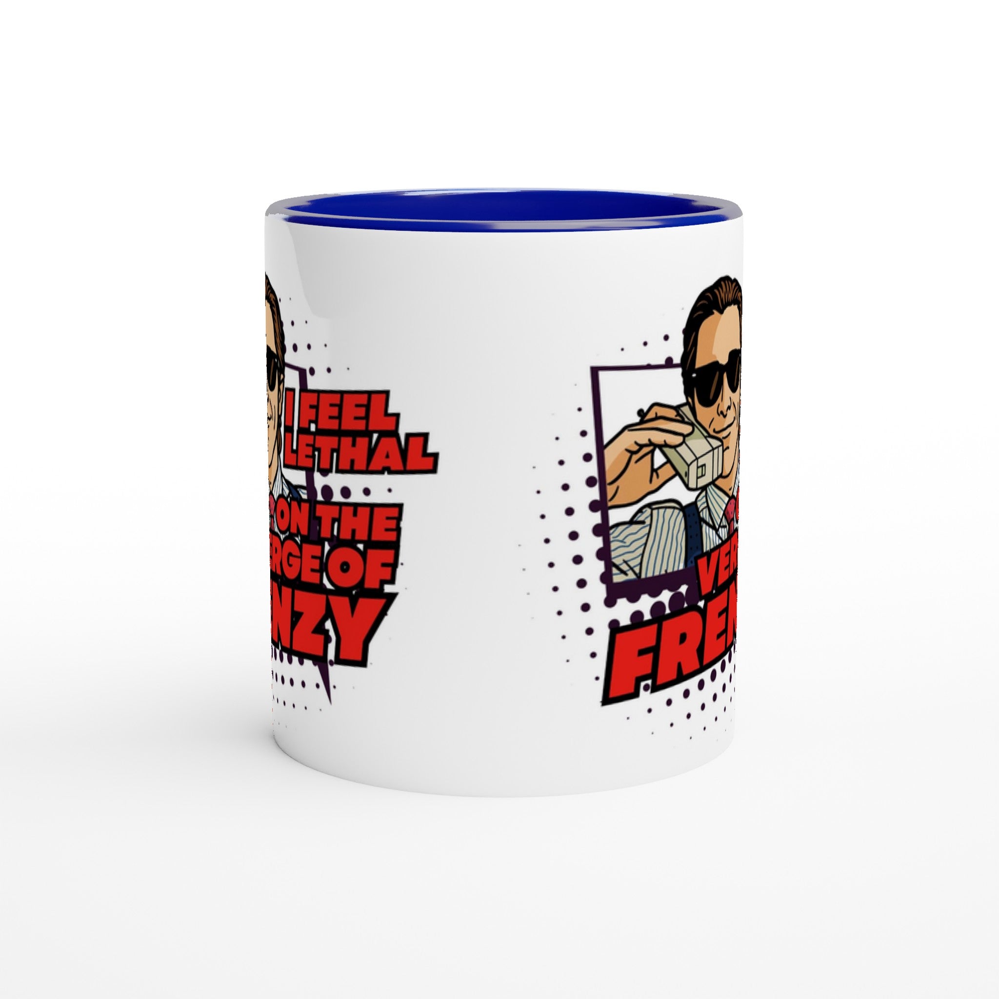 Patrick Bateman American Psycho Mug Blue