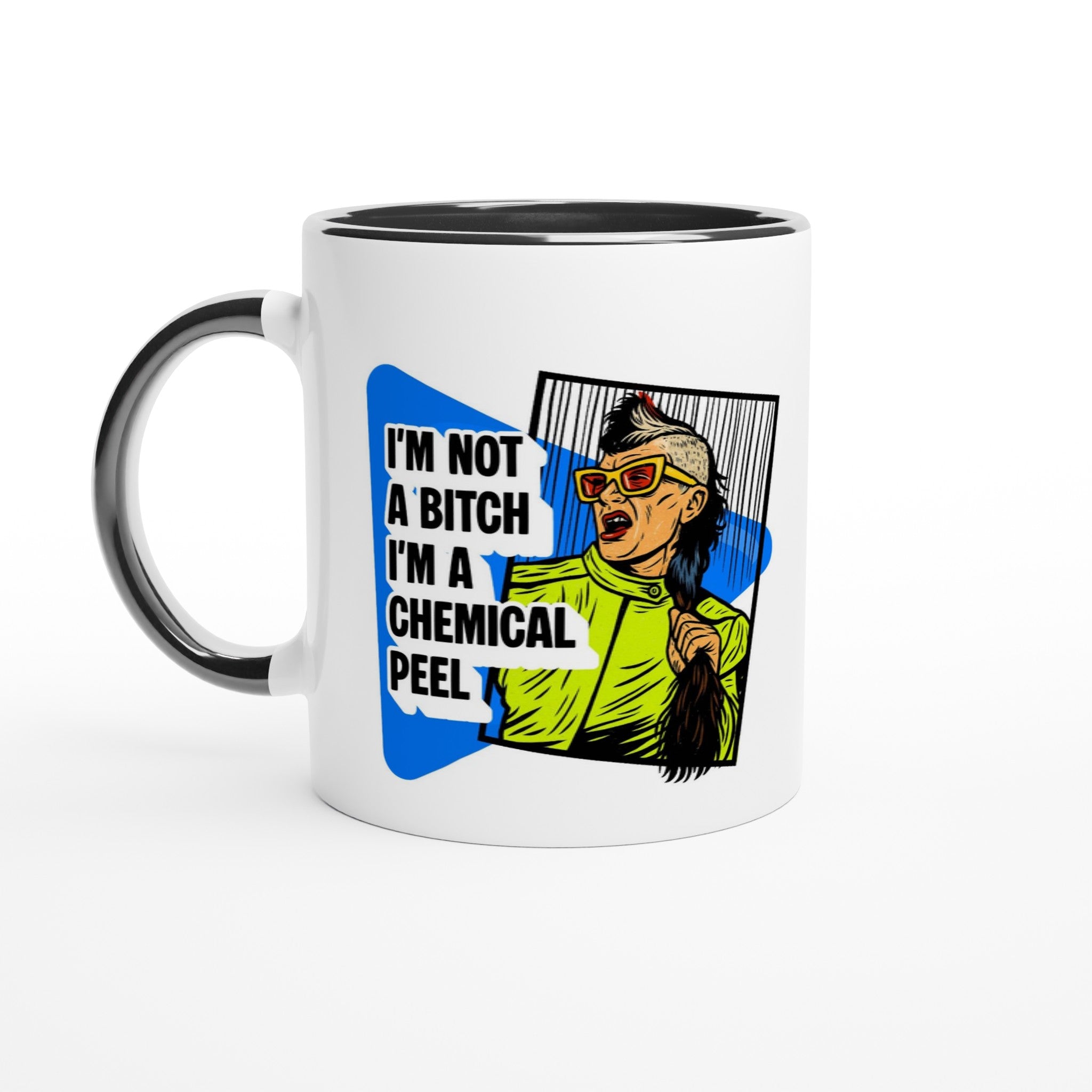 Peaches Mug Black