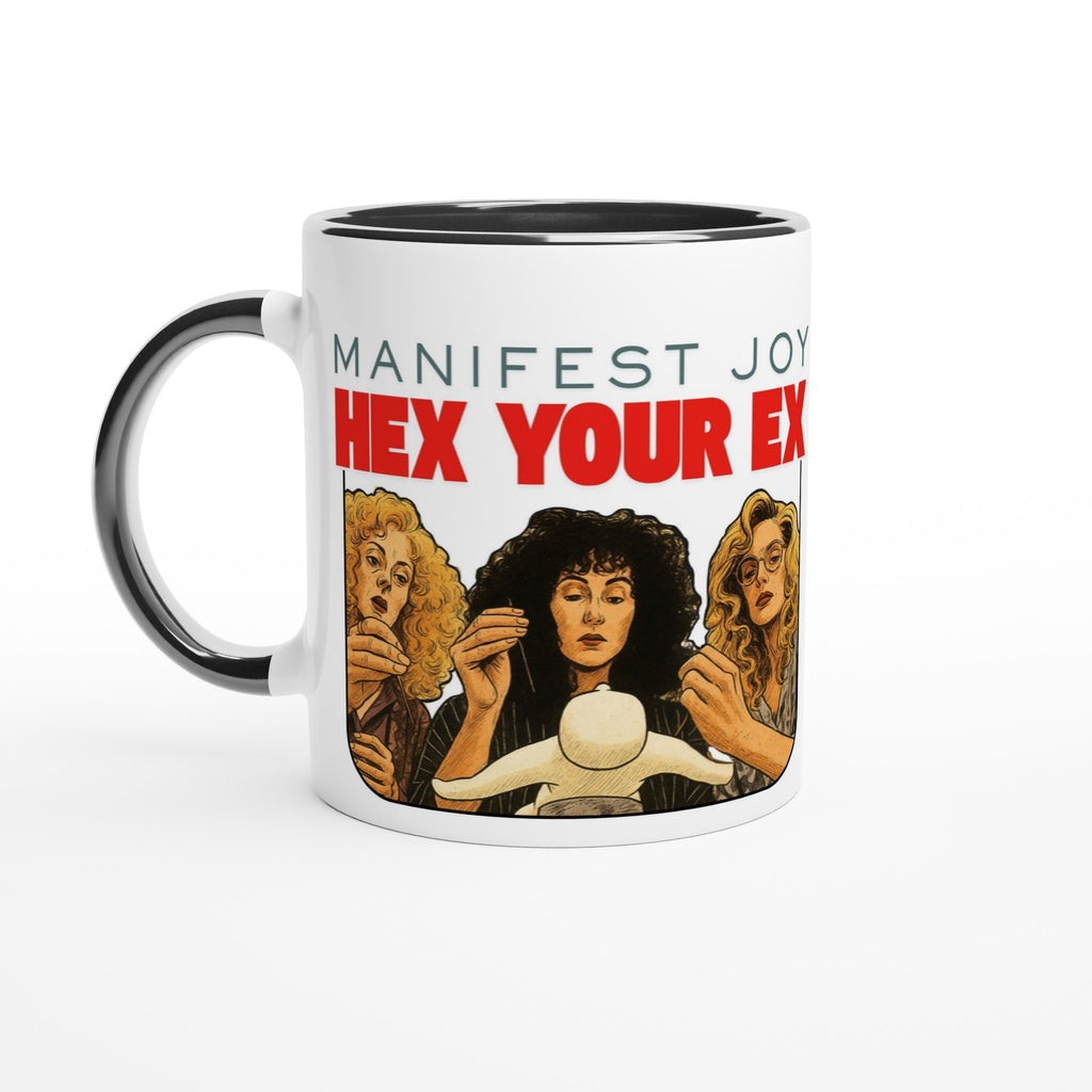 Witches of Eastwick Manifesting Mug Black and White
