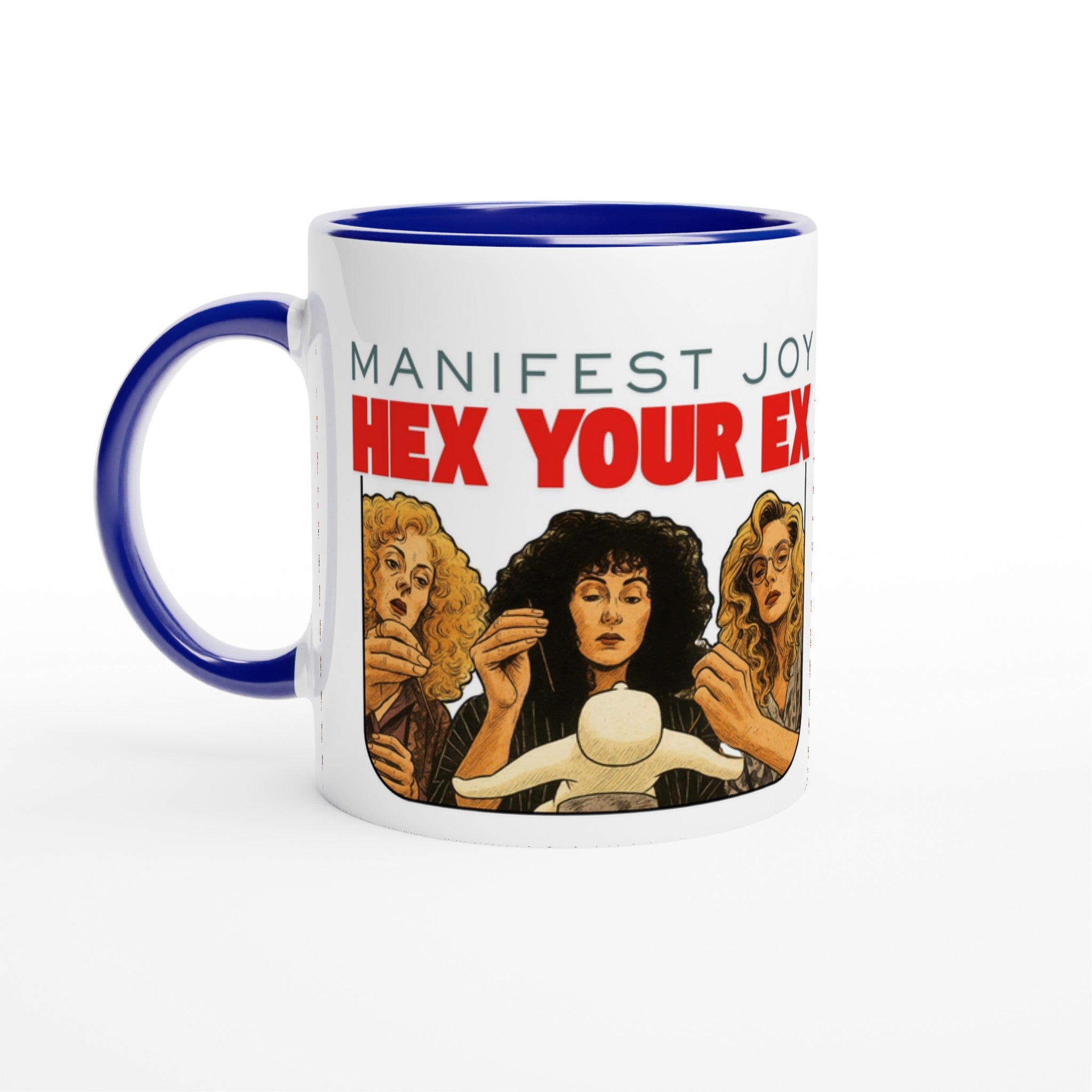 Witches of Eastwick Manifesting Mug Blue