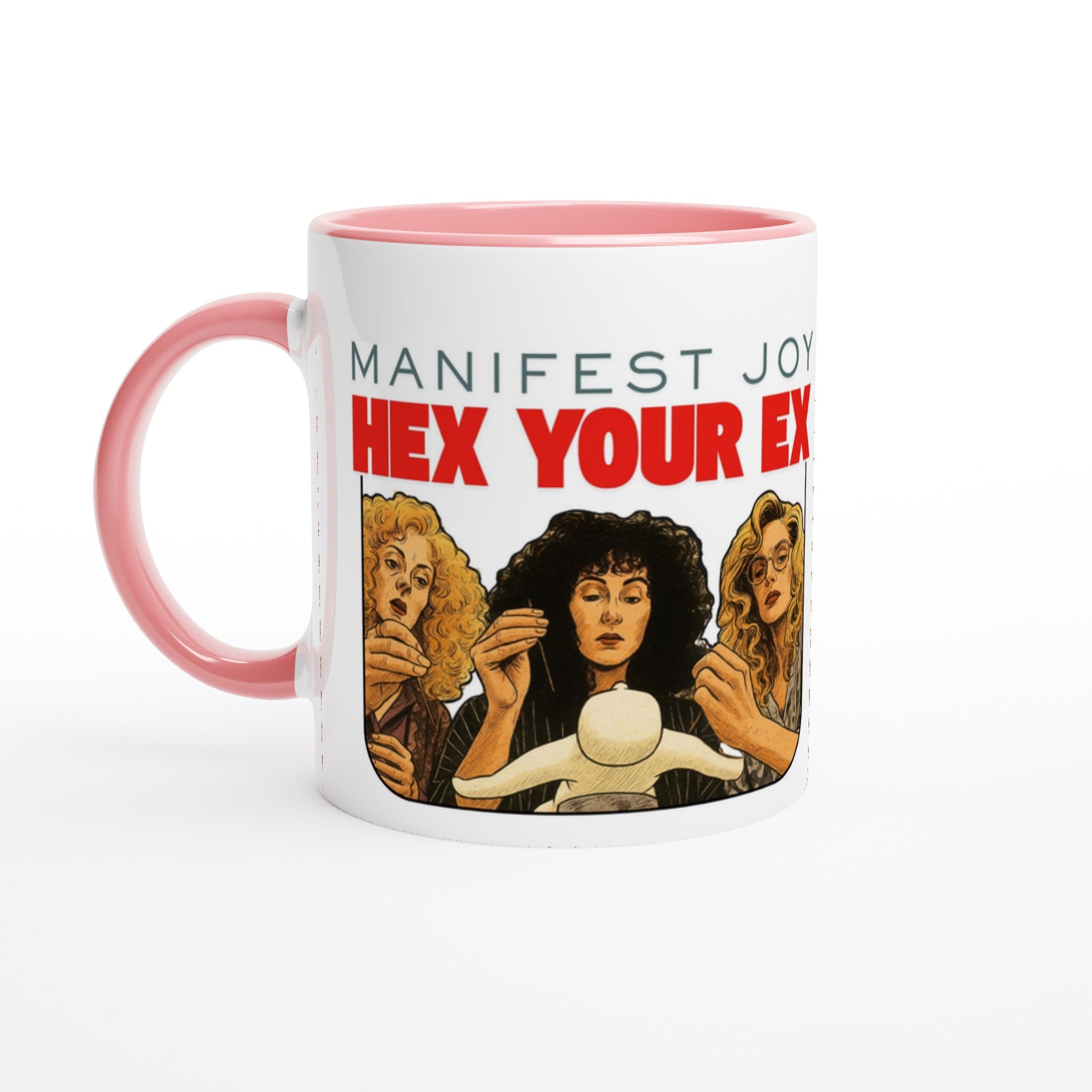 Witches of Eastwick Manifesting Mug Pink