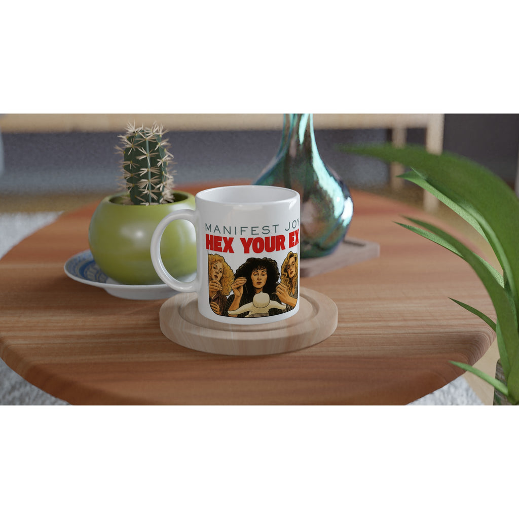 Witches of Eastwick Manifesting Mug White on your coffee table