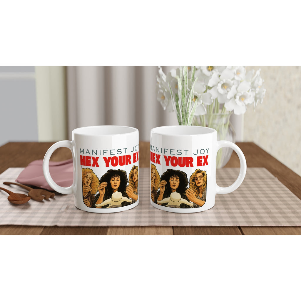 Witches of Eastwick Manifesting Mugs White on your coffee table